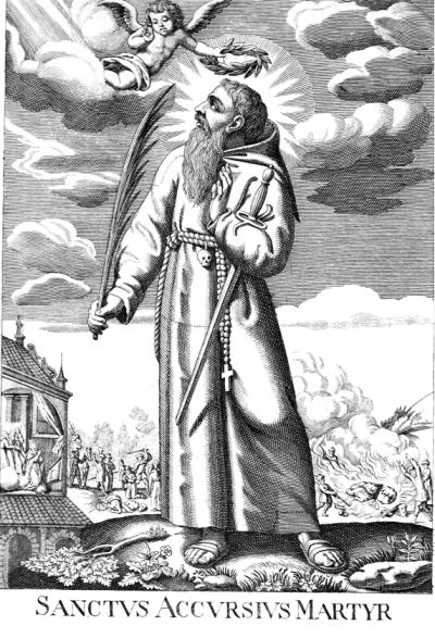 1. S. Accursio martire († 1216)