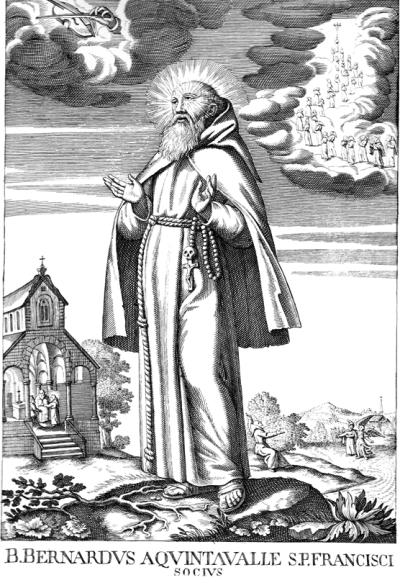 14. Bernardo da Quintavalle († 1245 circa)